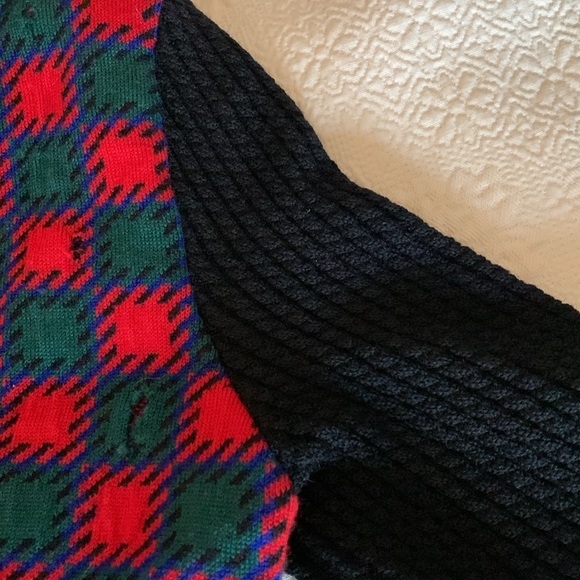 Yves Saint Laurent Designer “Like” Argyle sweater 4/6 - Picture 4 of 5